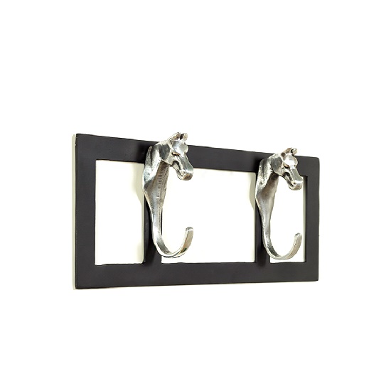 CABIDEIRO EM ALUMÍNIO 02 CABIDES CAVALO