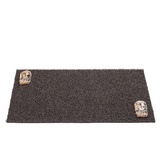 CAPACHO DE VINIL MARROM CACHORRO GOLD