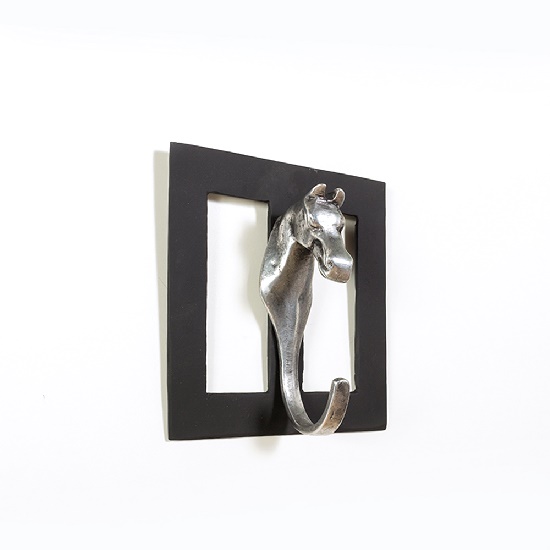 CABIDEIRO EM ALUMÍNIO 01 CABIDE CAVALO