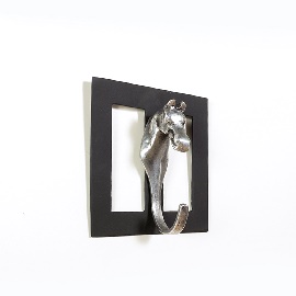 CABIDEIRO EM ALUMÍNIO 01 CABIDE CAVALO